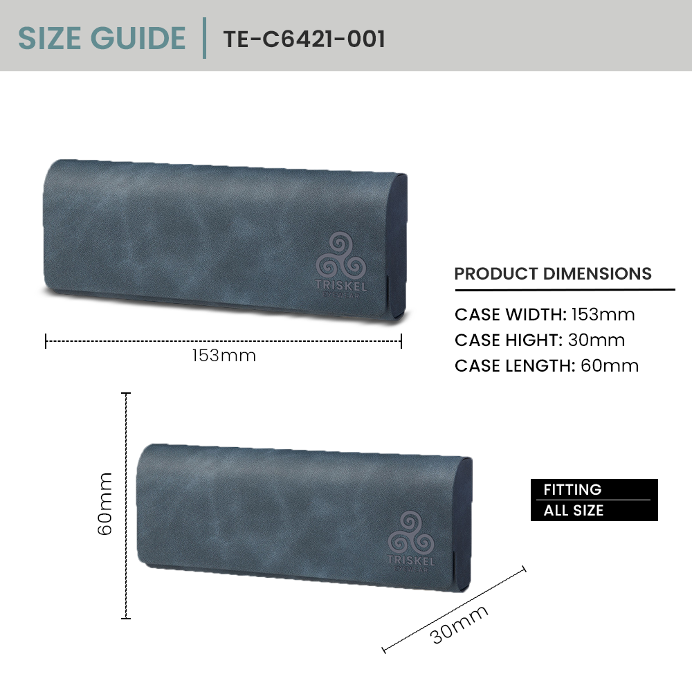 Slim Rectangle Glasses Case