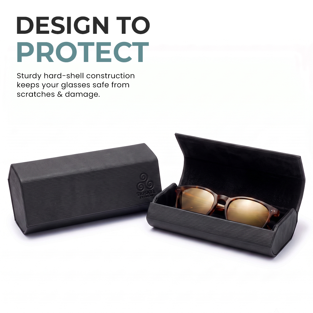 Hexagonal Double Sunglasses Case