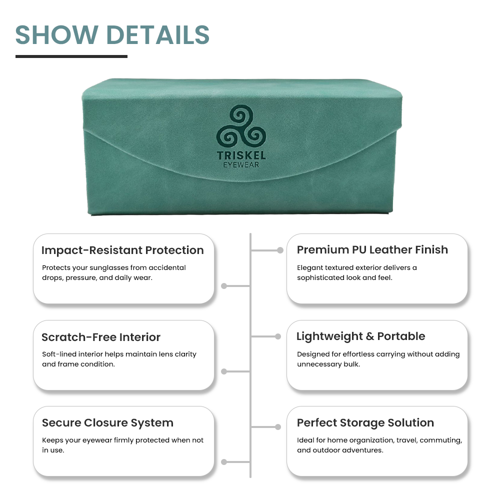 Premium Double Glasses Case