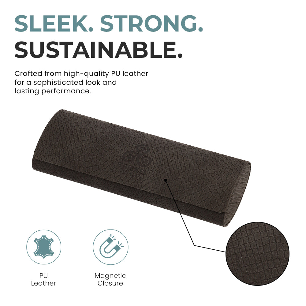 Snake Scale Glasses Case