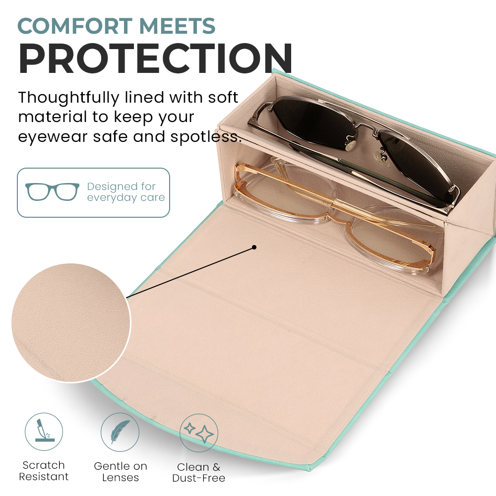 Premium Double Glasses Case