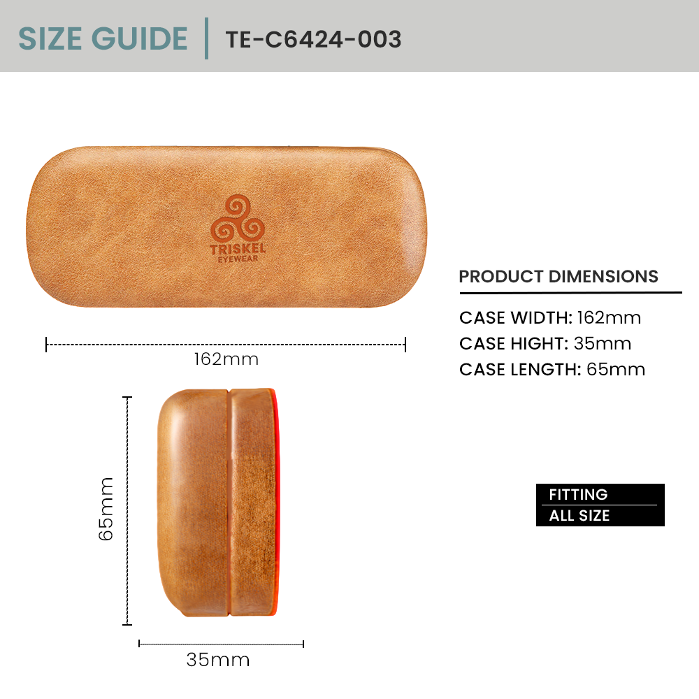 Rounded Rectangle Glasses Case