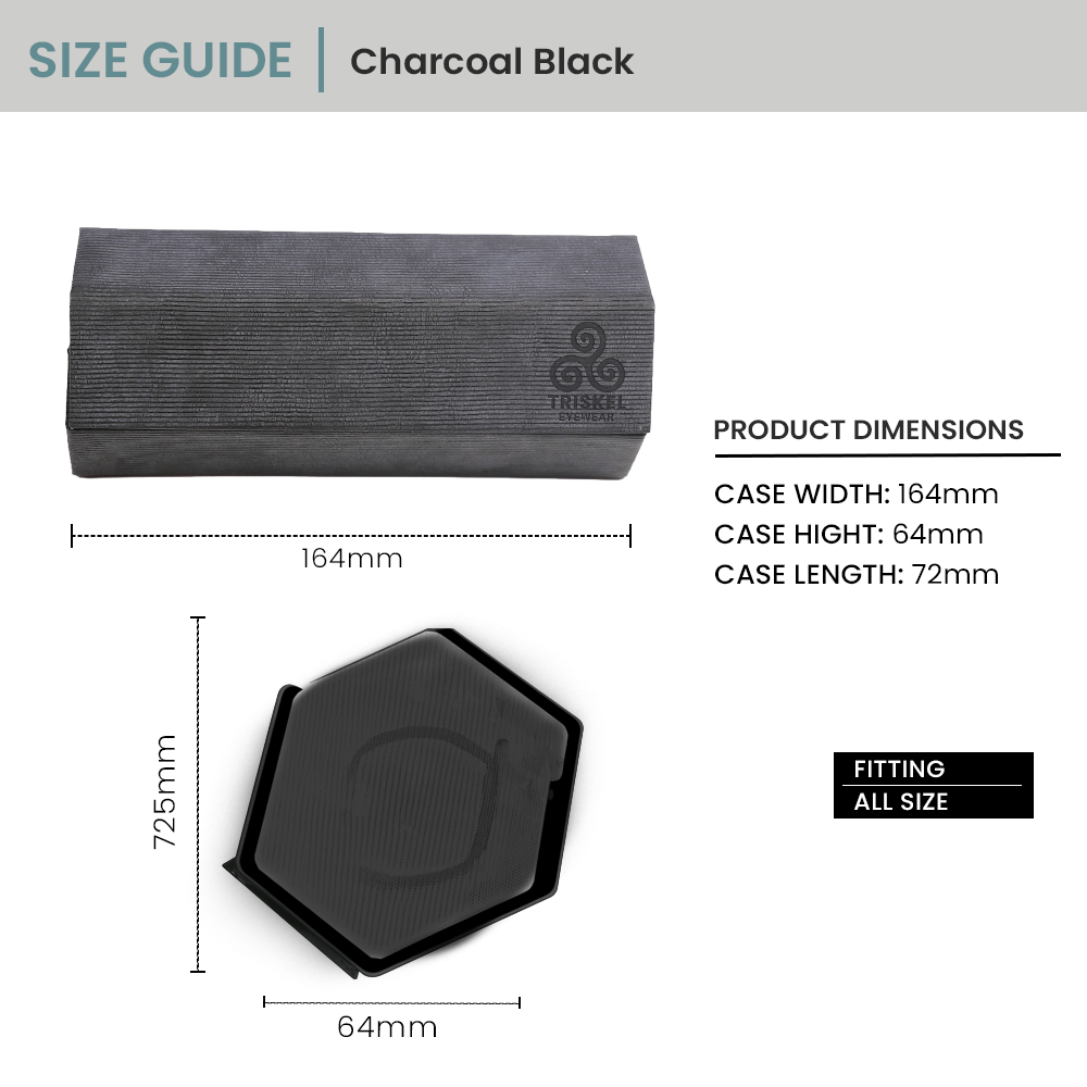 Hexagonal Double Sunglasses Case