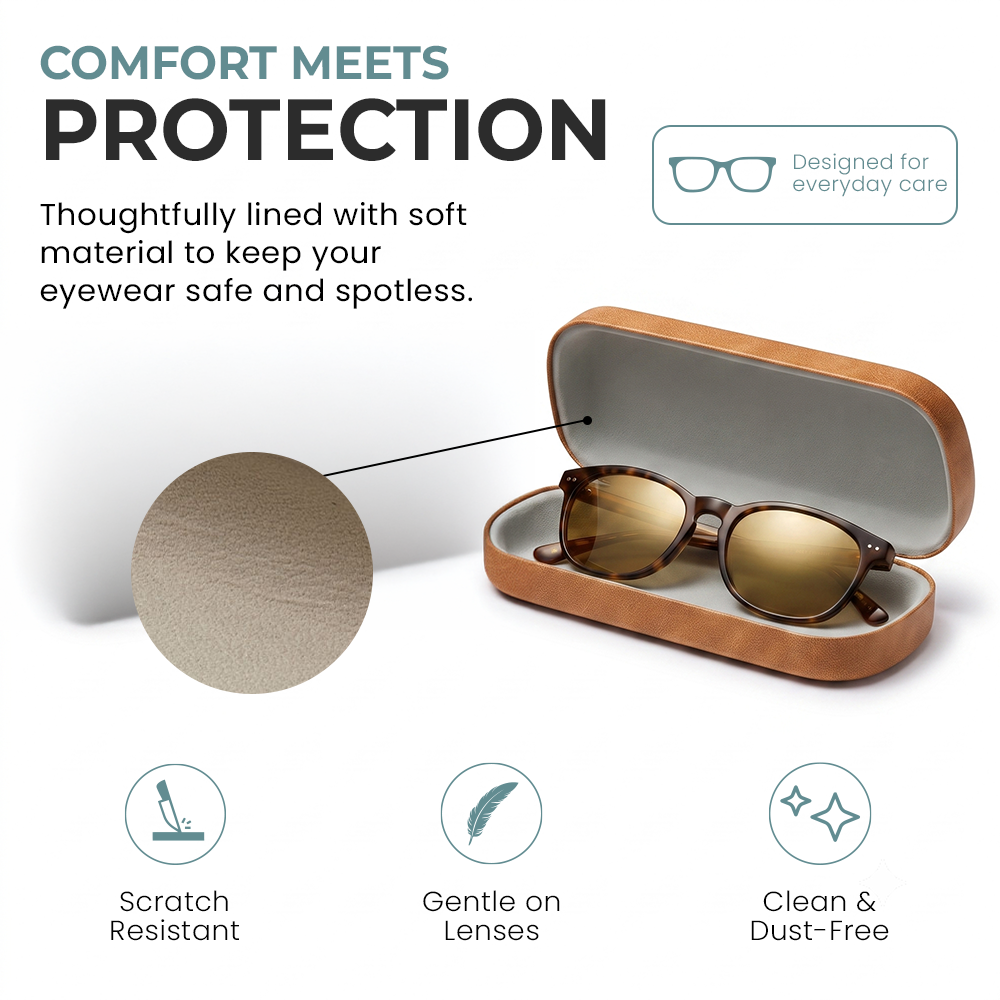 Rounded Rectangle Glasses Case