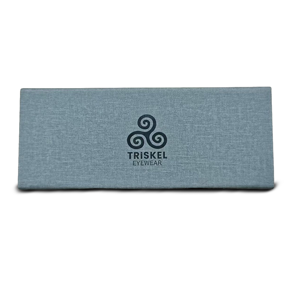 Diamond-Vein Double Frame Glasses Case
