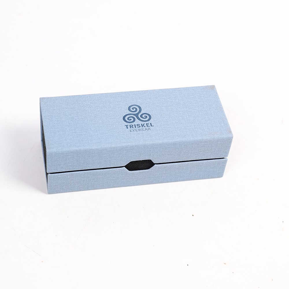 Diamond-Vein Double Frame Glasses Case