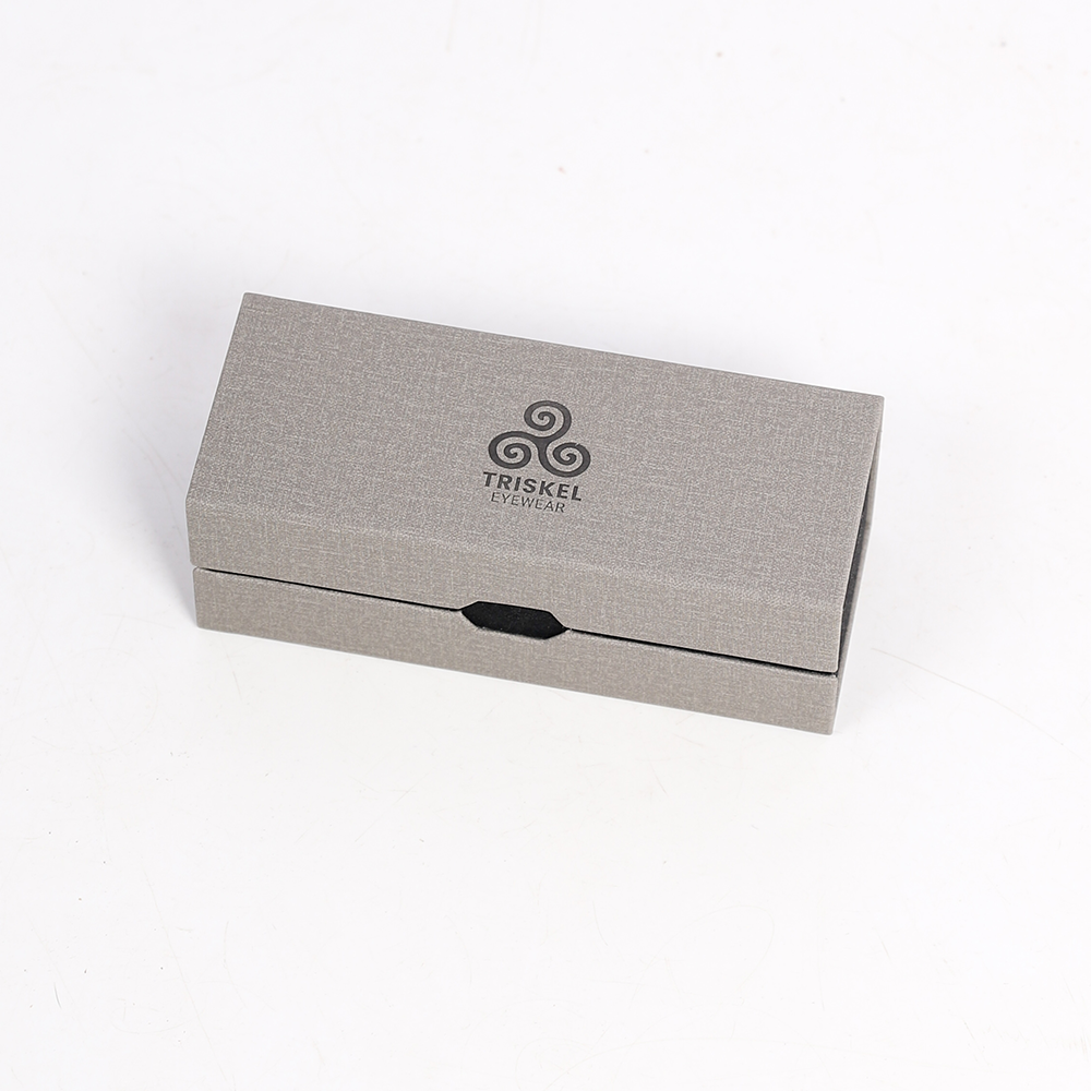 Diamond-Vein Double Frame Glasses Case