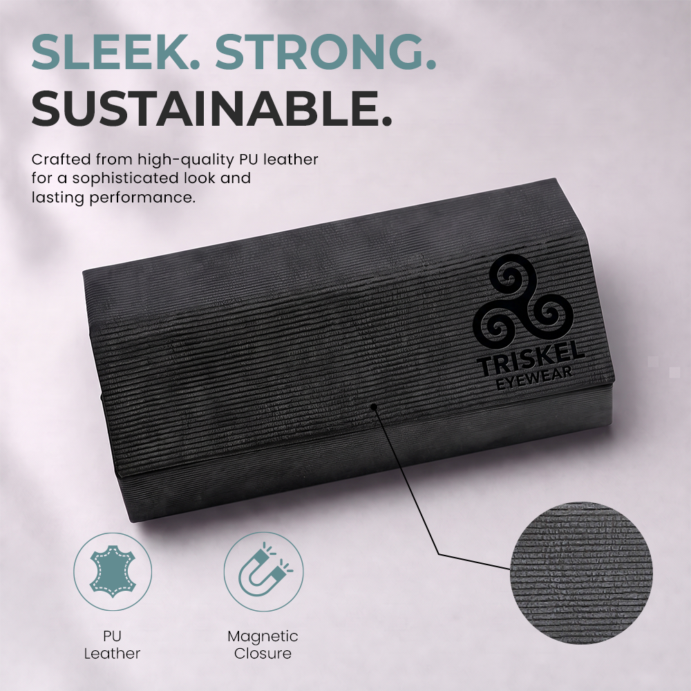 Hexagonal Double Sunglasses Case