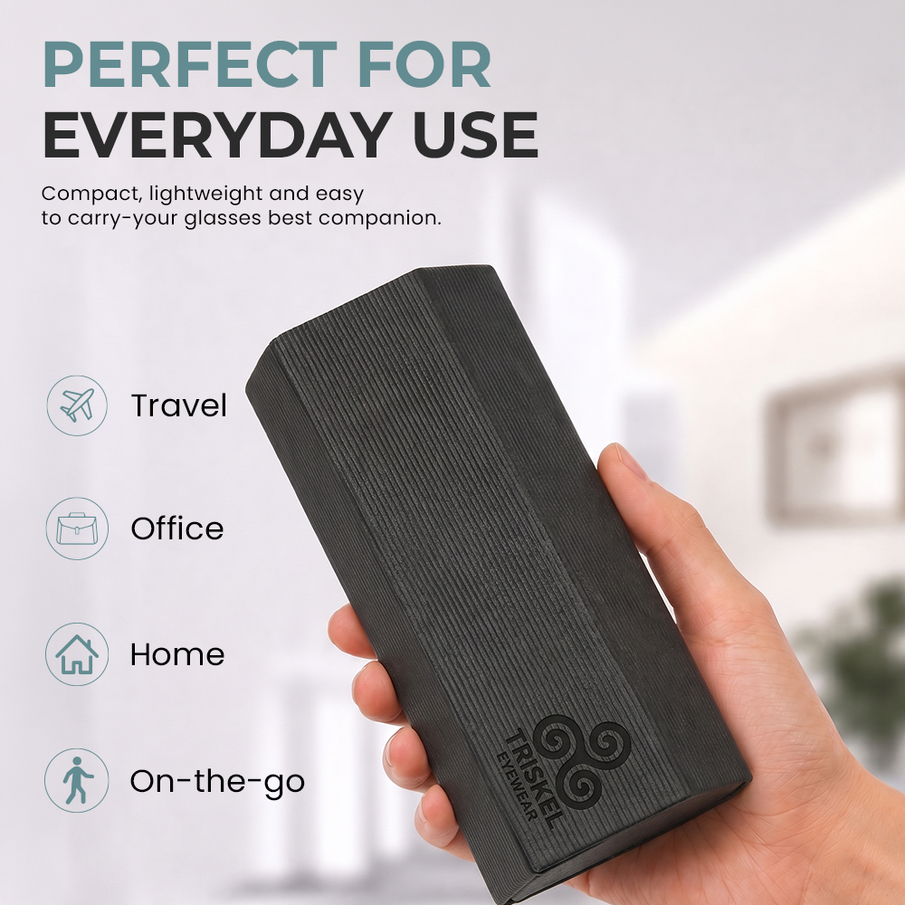 Hexagonal Double Sunglasses Case