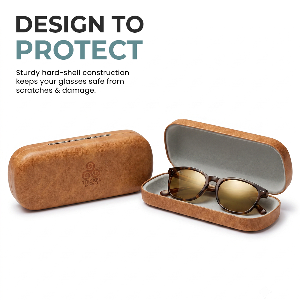Rounded Rectangle Glasses Case
