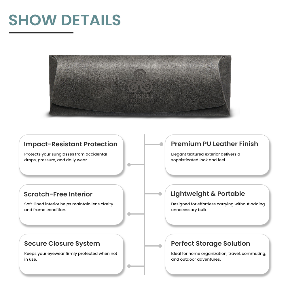 Premium Curved Glasses Case