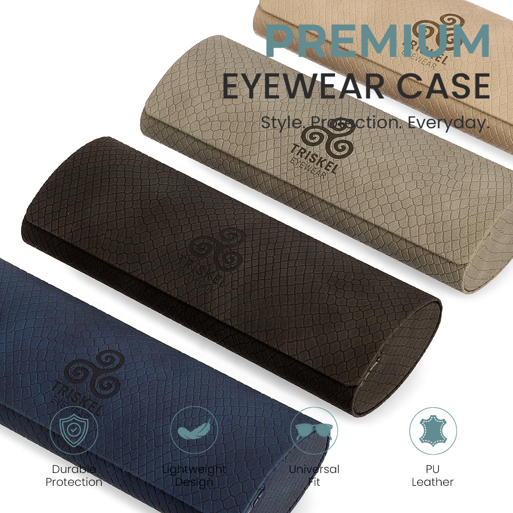 Snake Scale Glasses Case