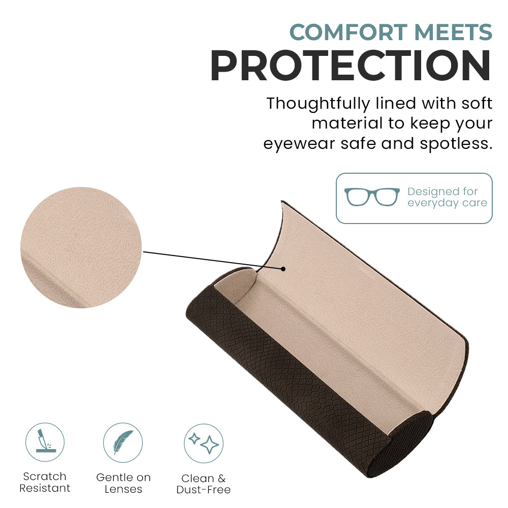 Snake Scale Glasses Case