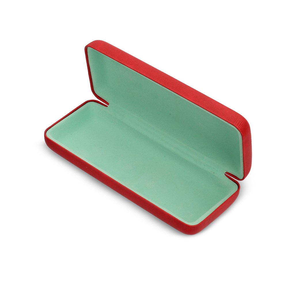 Hard Shell PU Leather Eyewear Case