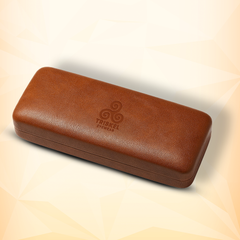 Hard Shell PU Leather Eyewear Case