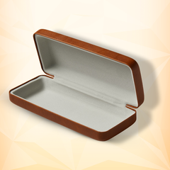 Hard Shell PU Leather Eyewear Case