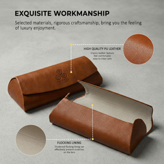 Premium Curved Glasses Case