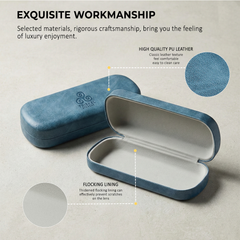 Rounded Rectangle Glasses Case