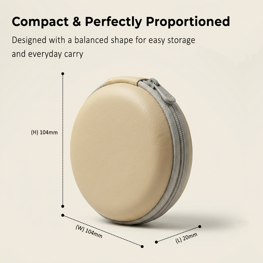 Circular Folding Glasses Case - Triskel Eyewear