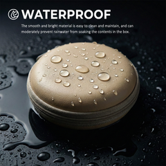 Circular Folding Glasses Case